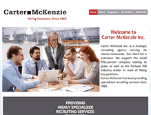 Tablet Screenshot of cartermckenzie.com